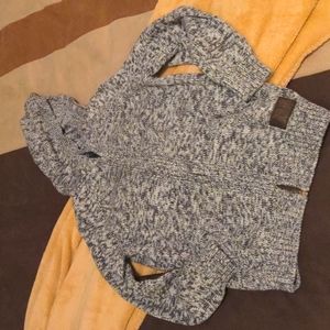 Boys zip up sweater with hood